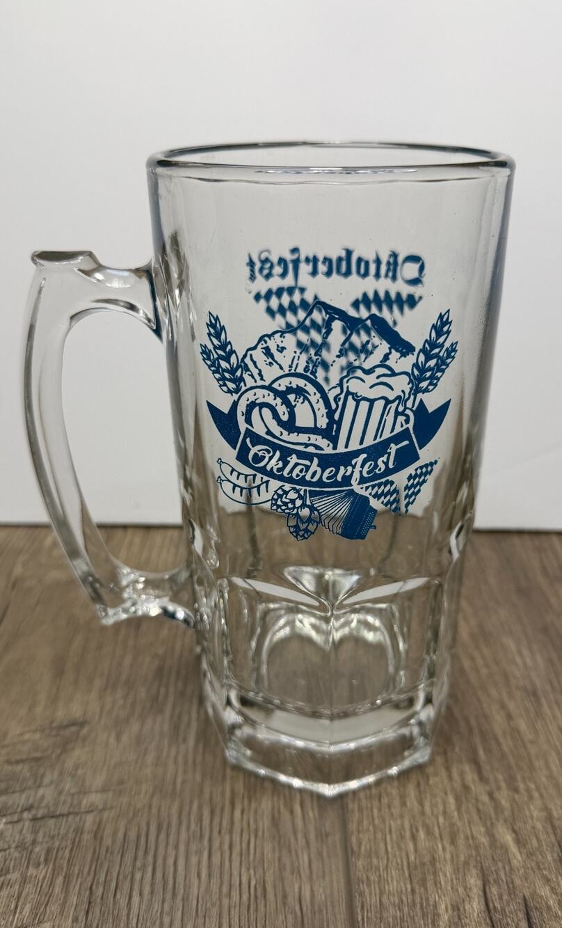 Seg Oktoberfest 2009, Glass Beer Mug Vintage Collectible German